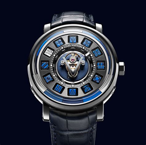 Louis Vuitton Blue Watch 